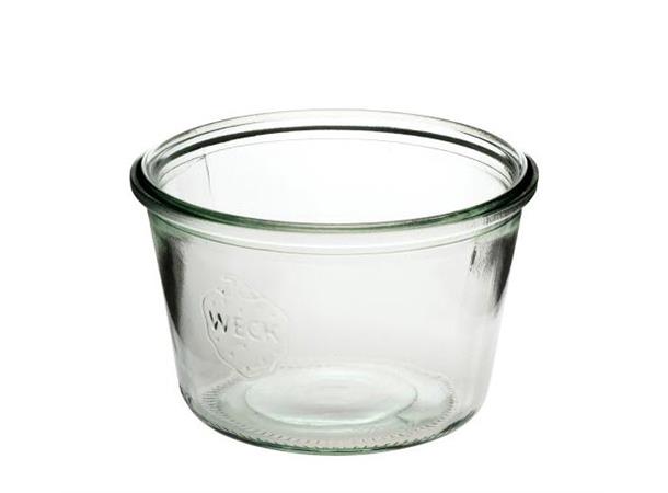 Glasskrukke WECK Ø:100mm, 37cl Leveres uten lokk